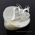 Beautiful Heart Shape Earring with Stone in the Heart Earring jewelry Earring DS014